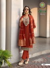 Heer Vol 1 By Passion Tree Barlin Plain Kurti With Bottom Dupatta Wholesalers In Surat
